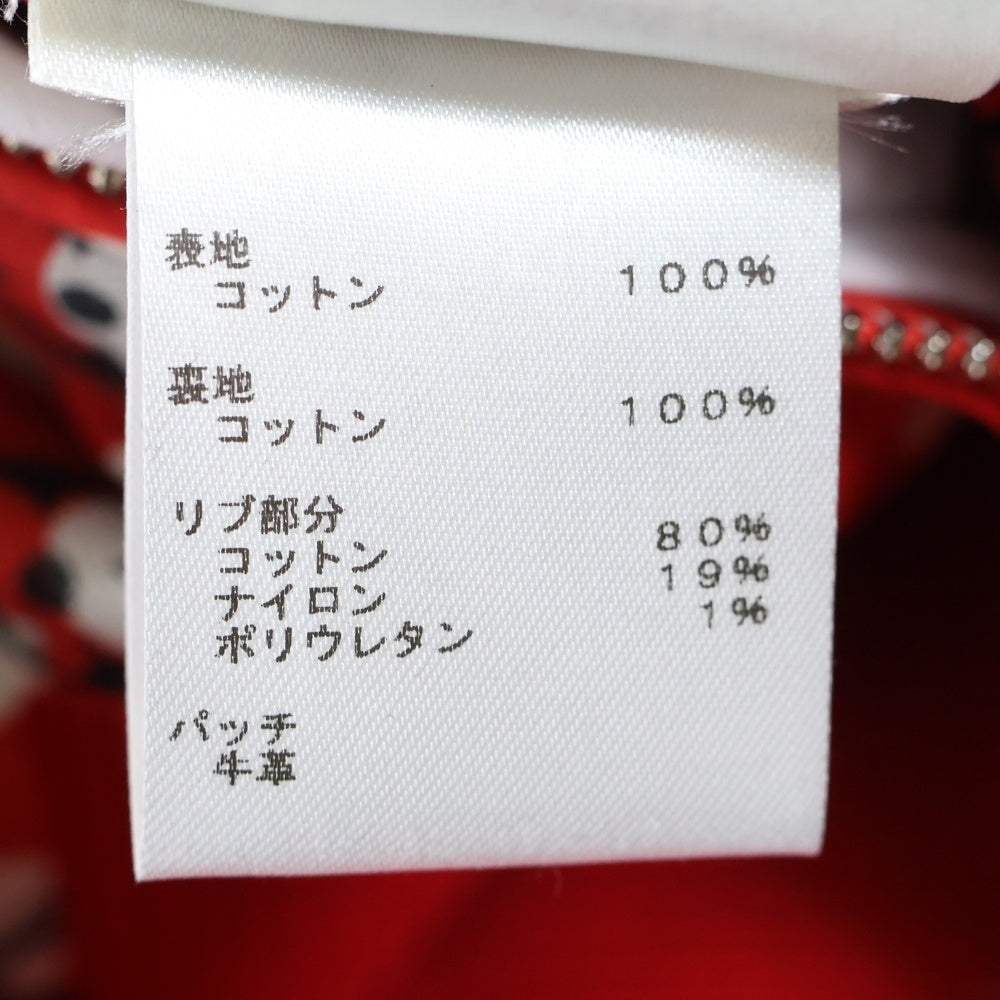 LOUIS VUITTON(ルイヴィトン) 23AW ×草間彌生 リバーシブル コットン ジップアップジャケット レッド レディース RW231J U95 FOJA35