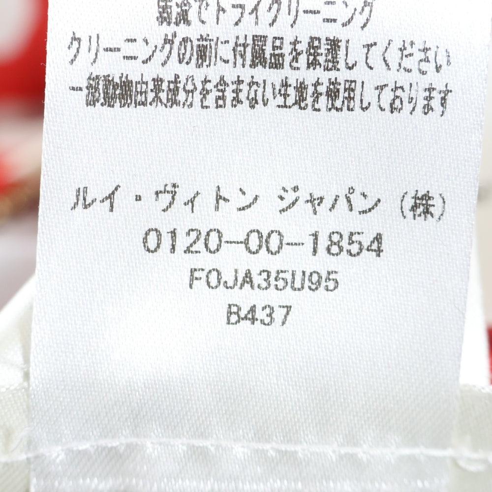 LOUIS VUITTON(ルイヴィトン) 23AW ×草間彌生 リバーシブル コットン ジップアップジャケット レッド レディース RW231J U95 FOJA35