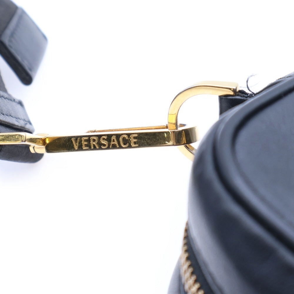VERSACE(ヴェルサーチ) メデューサ ビーギ ショルダーバッグ クロスボディバッグ カーフスキン レザー ブラック 1000721 レディース
