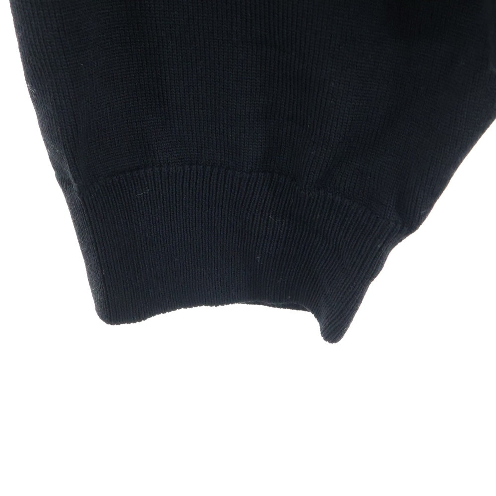 CELINE(セリーヌ) トリオンフ ワンポイント刺繍 モックネックニット ブラック RY0010ZOZ