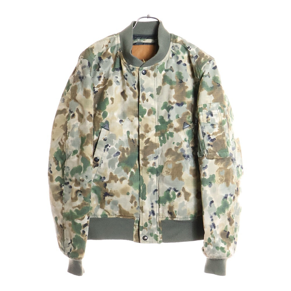 SPIEWAK(スピーワック) WOODLAND MA-1 JACKET ウッドランドカモ フライトジャケット カーキ 50243207