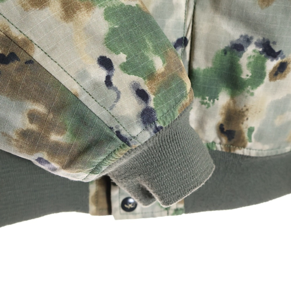 SPIEWAK(スピーワック) WOODLAND MA-1 JACKET ウッドランドカモ フライトジャケット カーキ 50243207