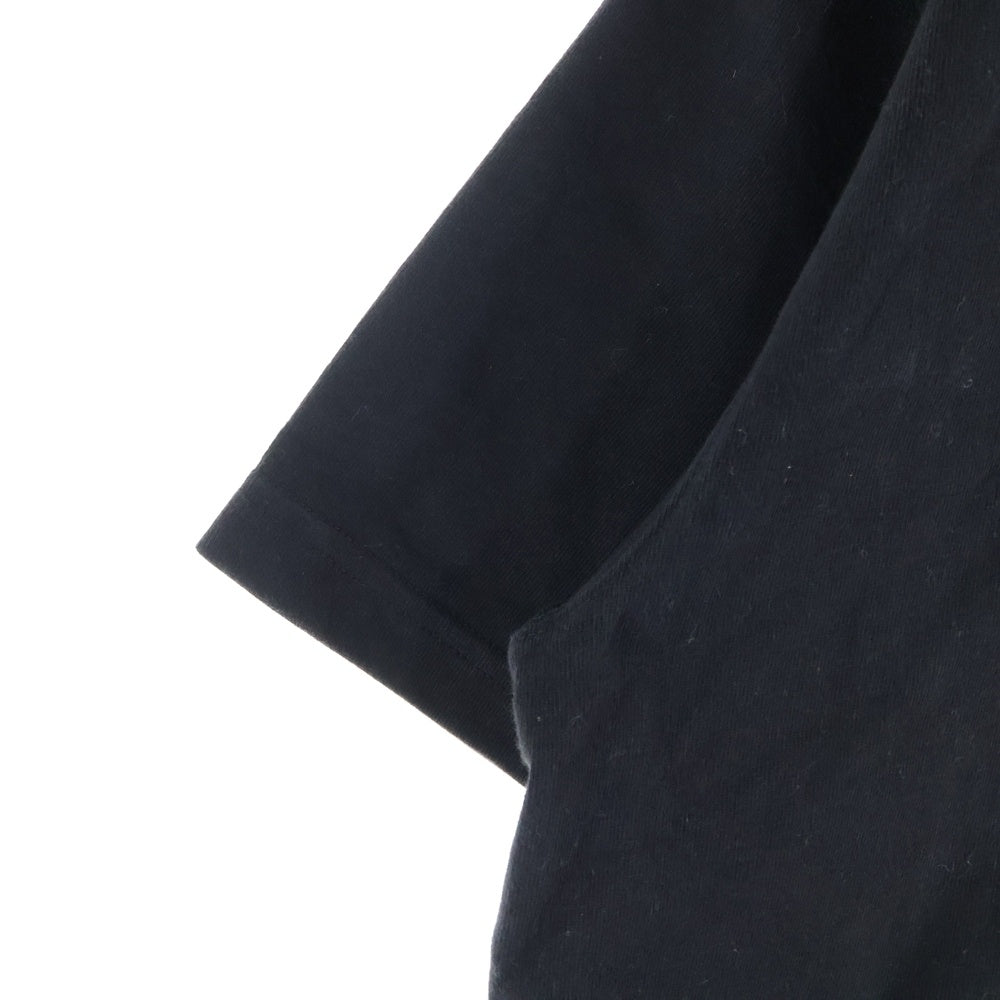 DIOR(ディオール) 23AW クチュールロゴ刺繍 半袖Tシャツ カットソー ブラック 343J696C0554