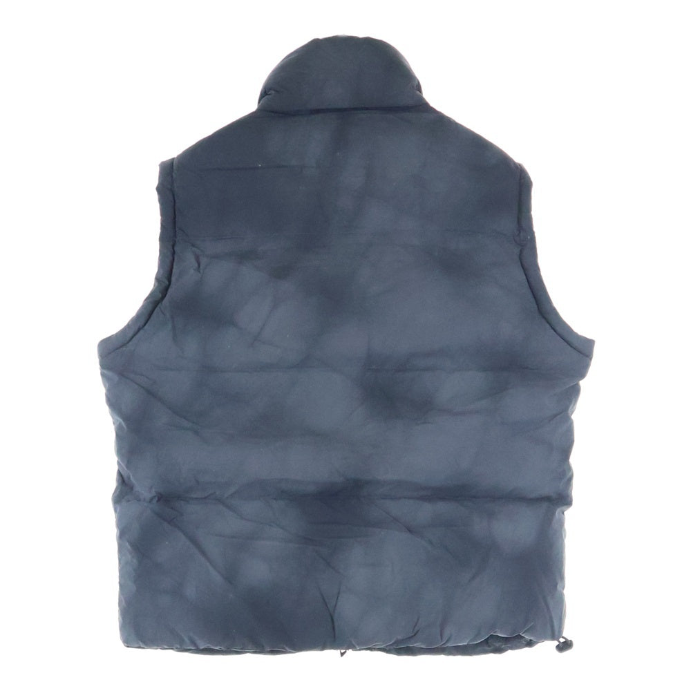 DIESEL(ディーゼル) ヴィンテージ加工 ナイロン ダウンベスト ブラック A14403