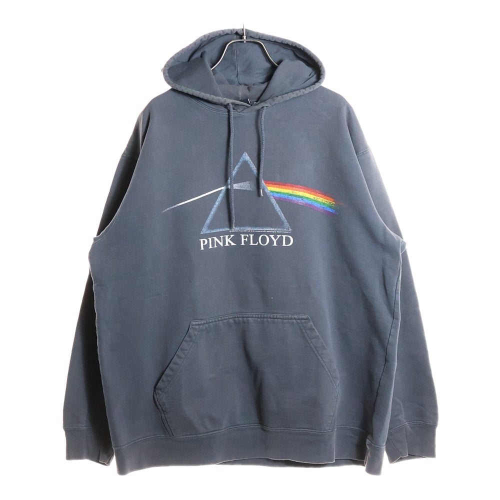 VINTAGE(ヴィンテージ) 00's PINK FLOYD DARK SIDE THE MOON ピンクフロイド スウェットプルオーバーパーカー ブラック