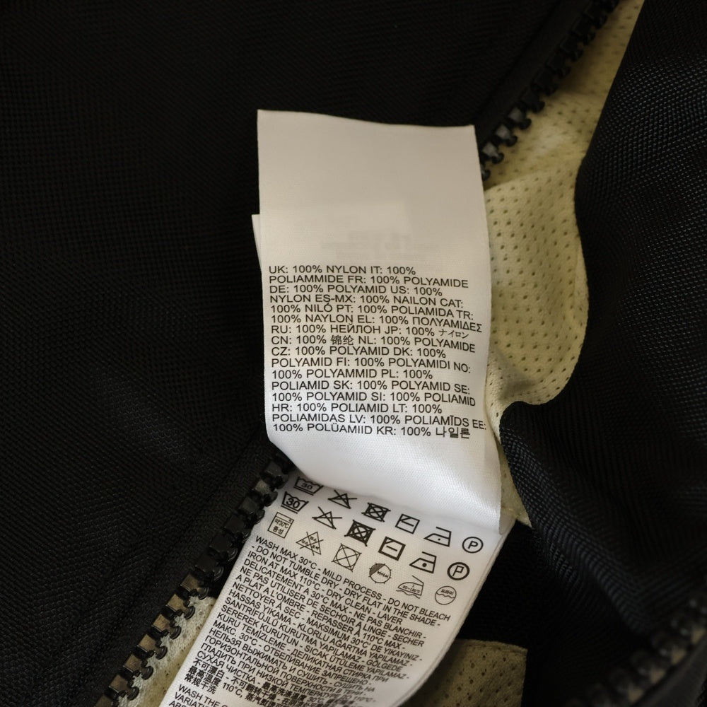 DIESEL(ディーゼル) J-BLINK JACKET A06132 バイカージャケット ジップアップナイロンジャケット ブラック/ベージュ A06132