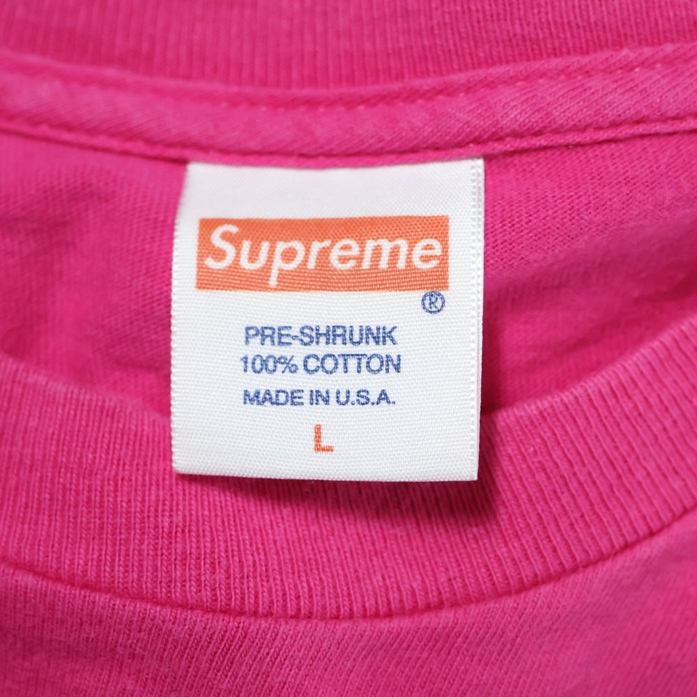 SUPREME(シュプリーム) 15AW Devil Tee デビル プリント半袖Tシャツ カットソー ピンク