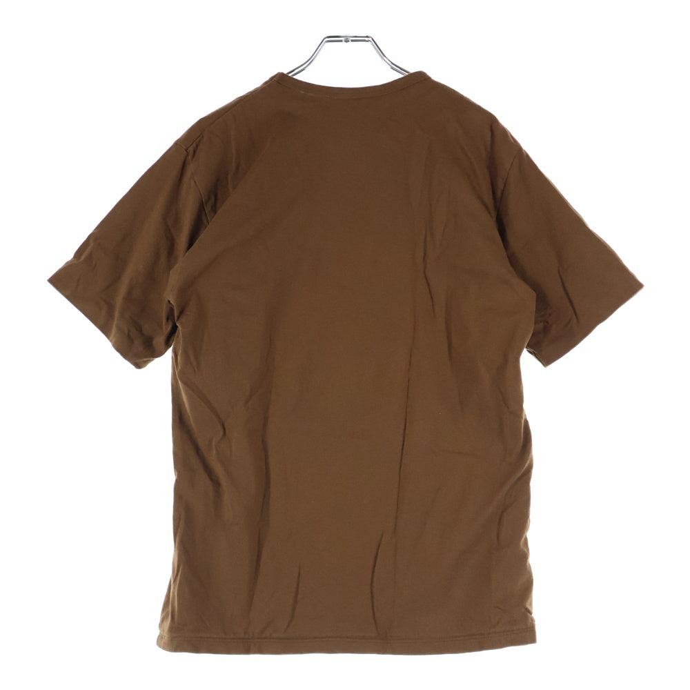 UNDERCOVER(アンダーカバー) 99AW DESTROY BUILD Ambivalence期 プリントリバーシブルカットソー アンビバレンス期 半袖Tシャツ ブラウン/ベージュ Q244