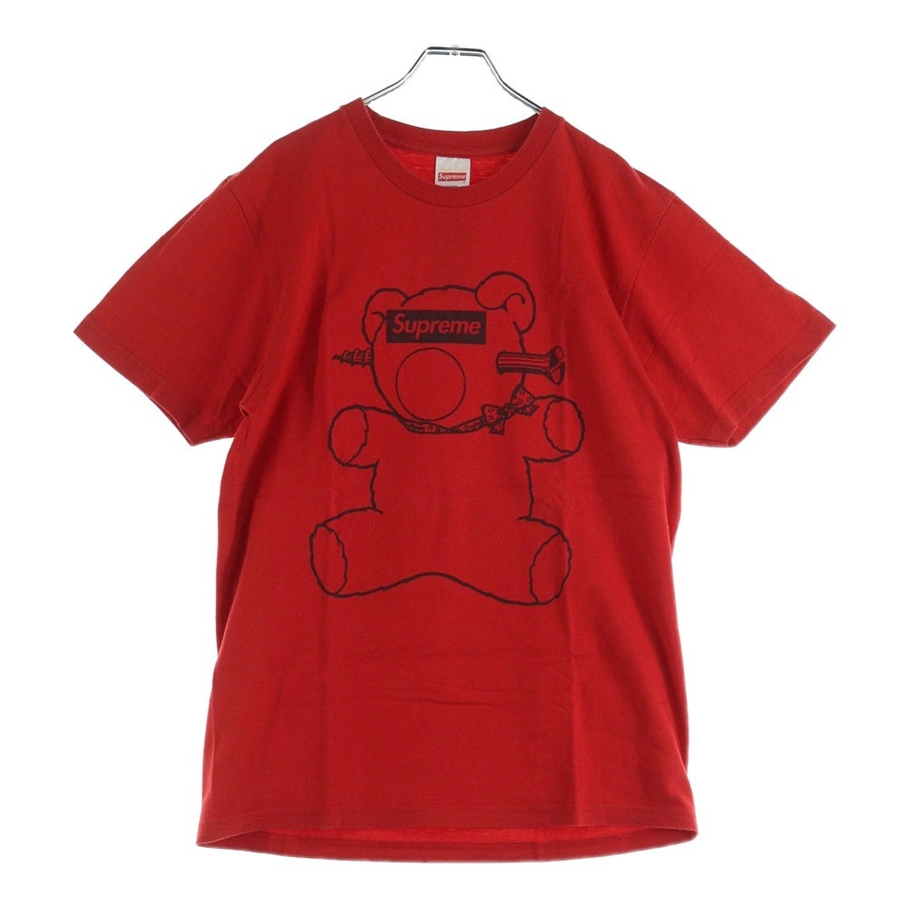 SUPREME(シュプリーム) 15SS × UNDERCOVER Bear Tee ベアー半袖Tシャツ カットソー レッド