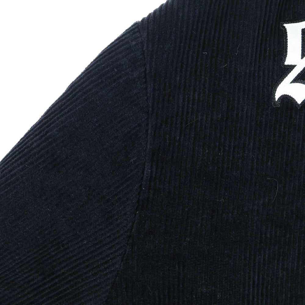 SUPREME(シュプリーム) 18SS Old English Corduroy Varsity Jacket オールドイングリッシュ コーデュロイバーシティジャケット ブラック