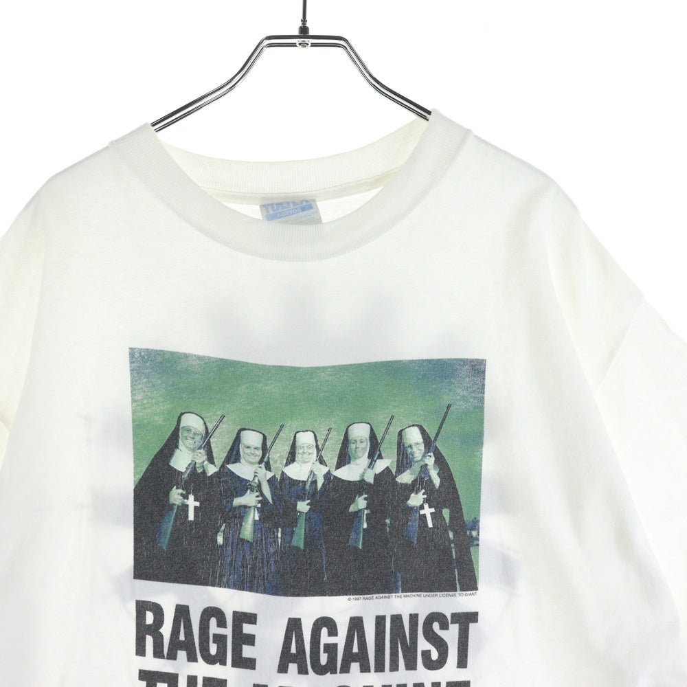 VINTAGE(ヴィンテージ) 90's RAGE AGAINST 1997 THE MACHINE NUNS & GUNS レイジアゲインストザマシーン