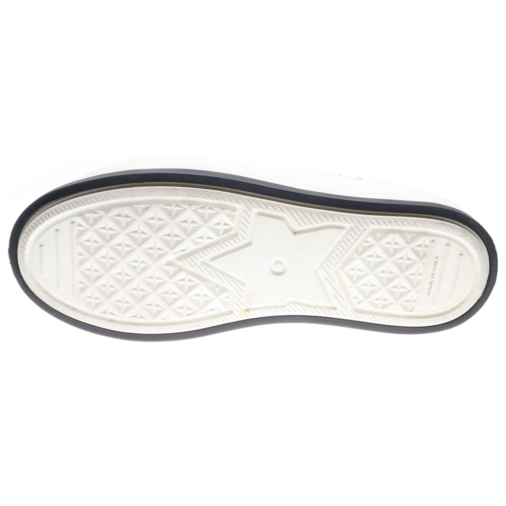 DIOR(ディオール) ツイードロゴプラットフォームローカットスニーカー ベージュ/ブラック