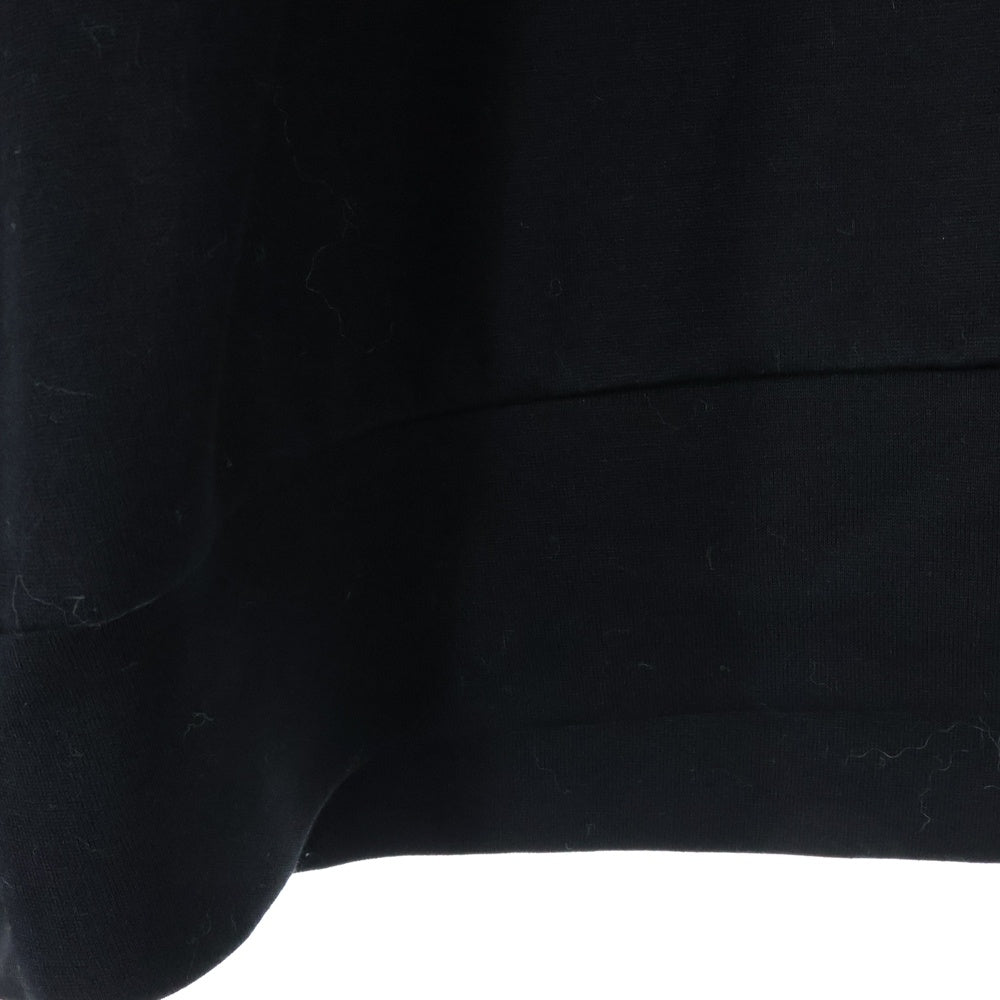 PRADA(プラダ) 22AW RE-NYLON トライアングルロゴ スウェットクルーネックシャツ ブラック UJL30A S222 110Q