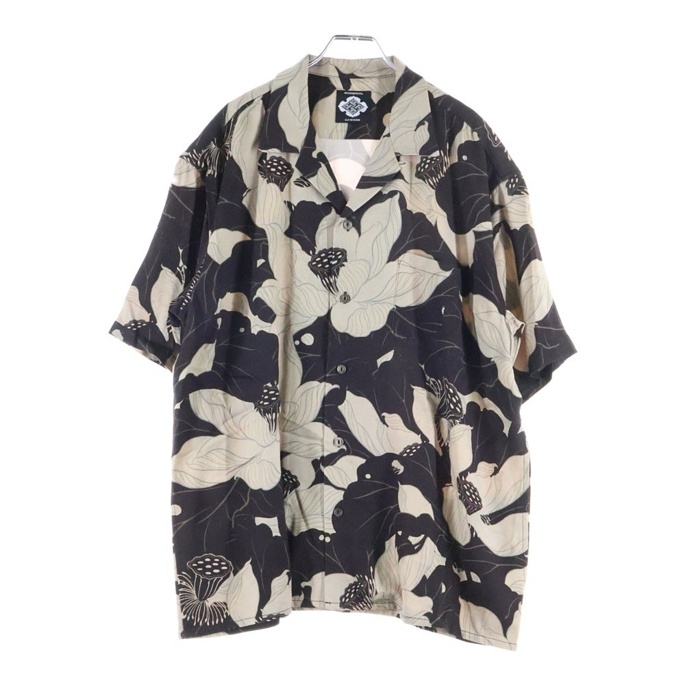 GAKKIN(ガッキン) ×BUDSPOOL HAWAIIAN SHIRT バッドスプール 浮蓮華