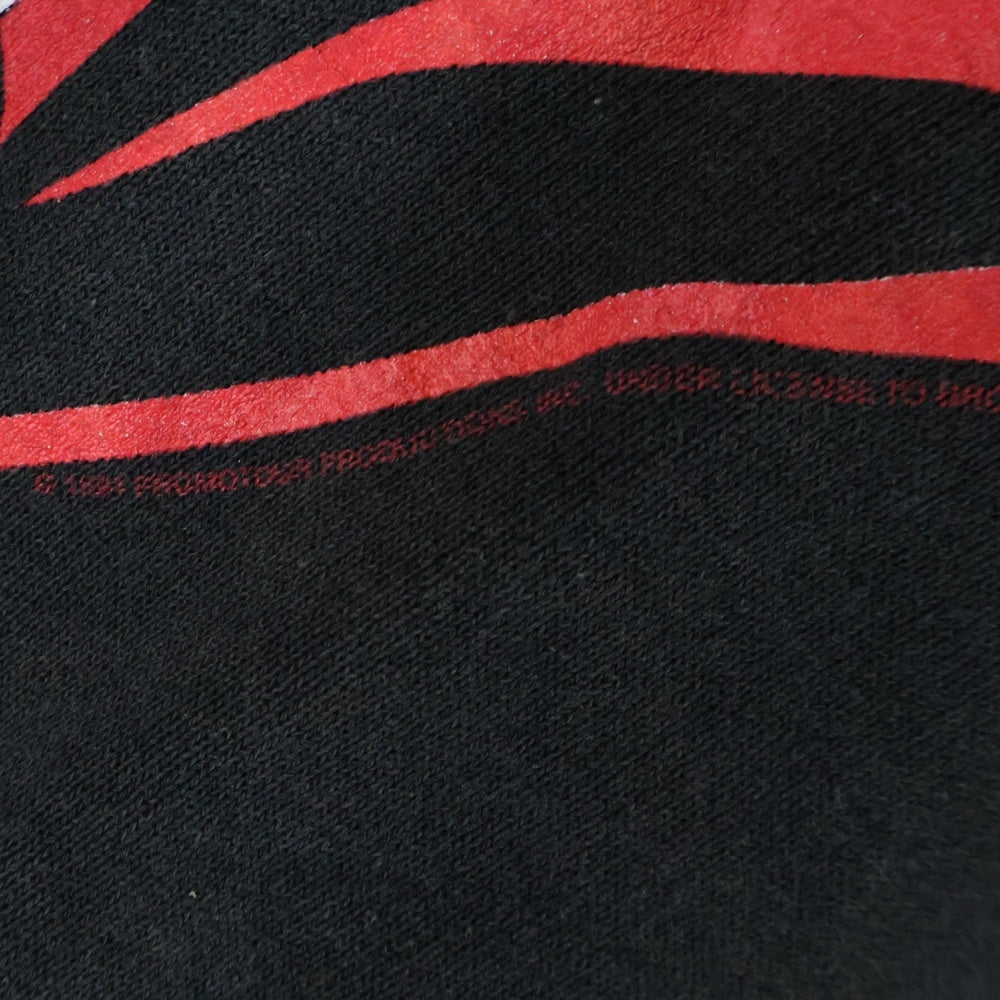 VINTAGE(ヴィンテージ) 90's THE ROLLING STONES BIG SPIKE TONGUE SWEAT FRUIT ローリングストーンズ ビッグスパイクタン スウェットシャツ トレーナー ブラック