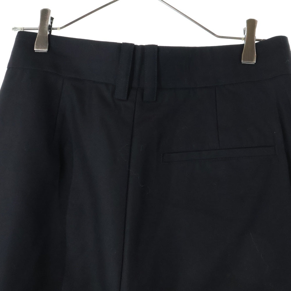 Feng Chen Wang(フェン チェン ワン) レイヤードテーパードパンツ ブラック