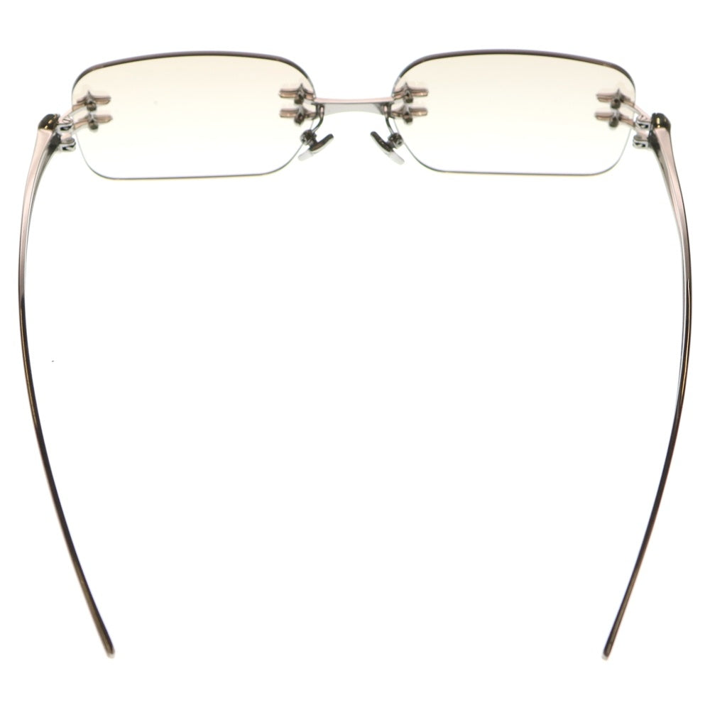 GENTLE MONSTER(ジェントルモンスター) TETRA-02 シルバーフレーム リムレス サングラス メガネ アイウェア