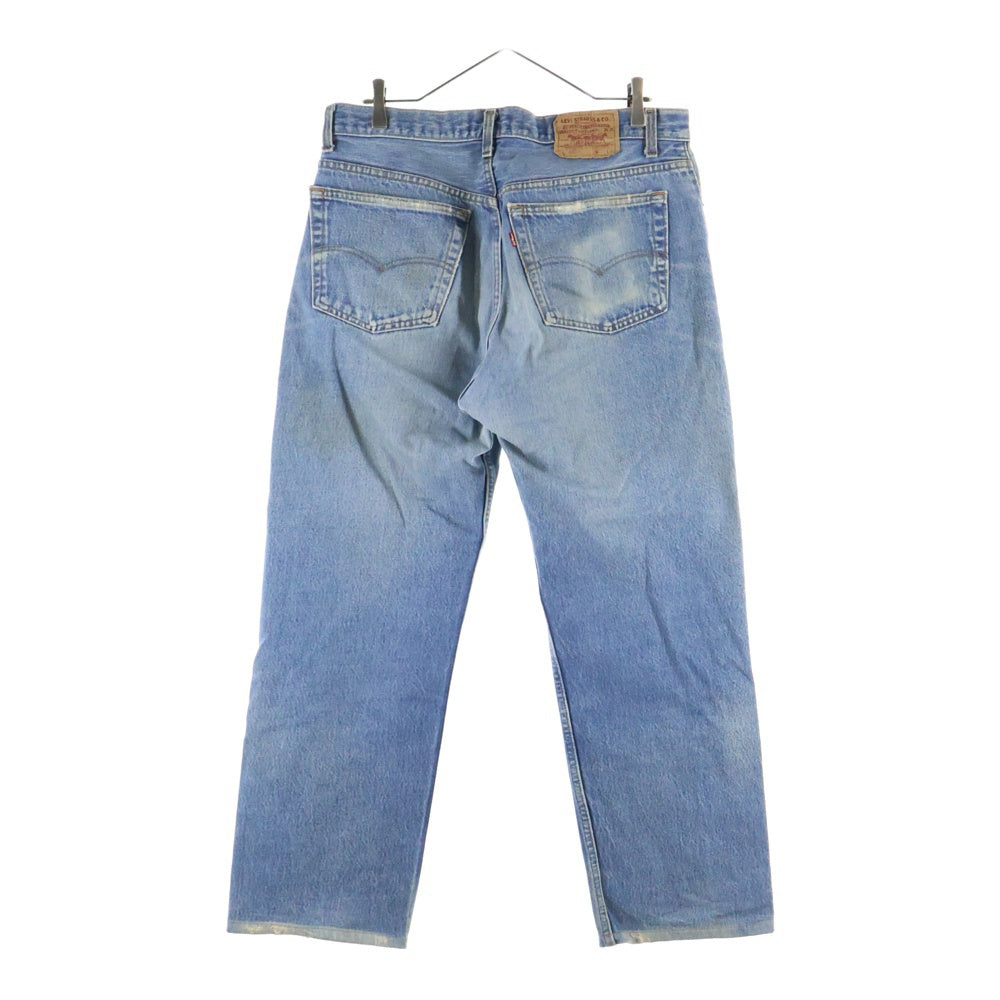 Levi's(リーバイス) 501 USA製 ボタン裏552 スモールe 501-0000 ボタンフライ デニムパンツ インディゴ