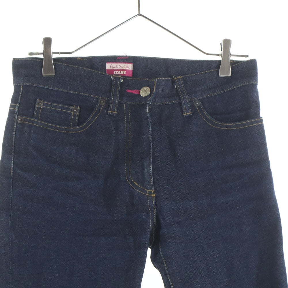 Paul Smith(ポールスミス) USED加工 ストレート デニム パンツ インディゴ レディース C-TK500
