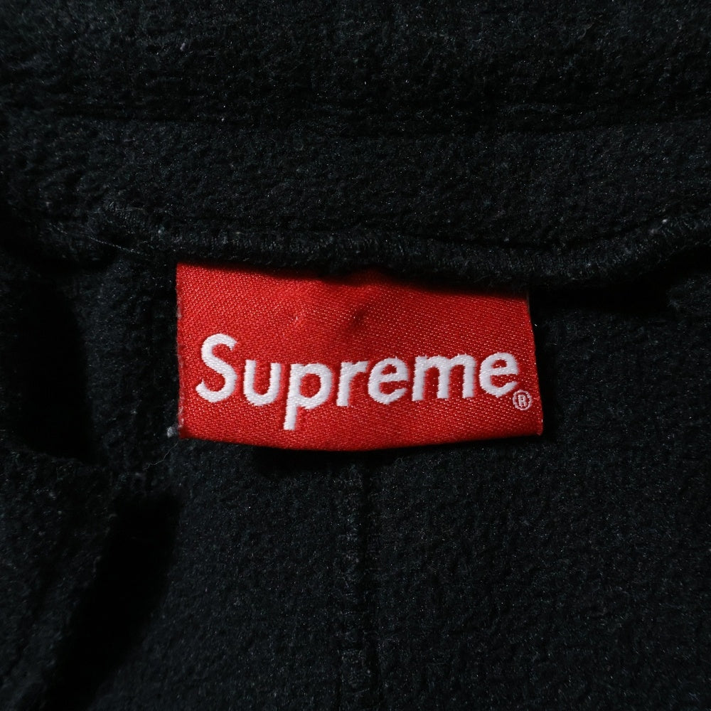 SUPREME(シュプリーム) 18AW Polartec Pants ポーラーテックカーゴパンツ フリース ブラック