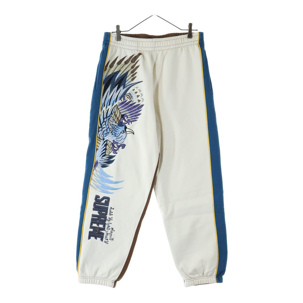 SUPREME(シュプリーム) 23AW Falcon Sweatpant ファルコンスウェットパンツ クリーム/ブラウン