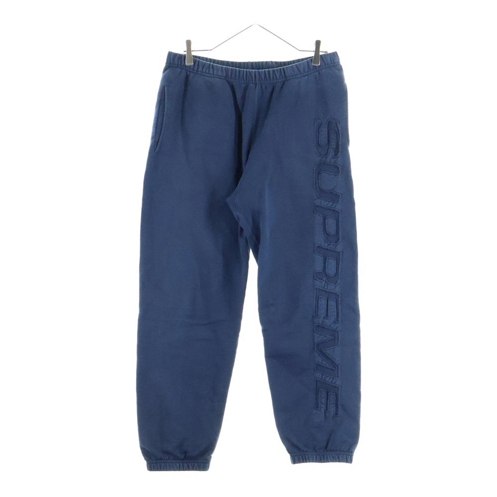 SUPREME(シュプリーム) 19SS Set In Logo Sweatpant セットインロゴ スウェットパンツ ネイビー