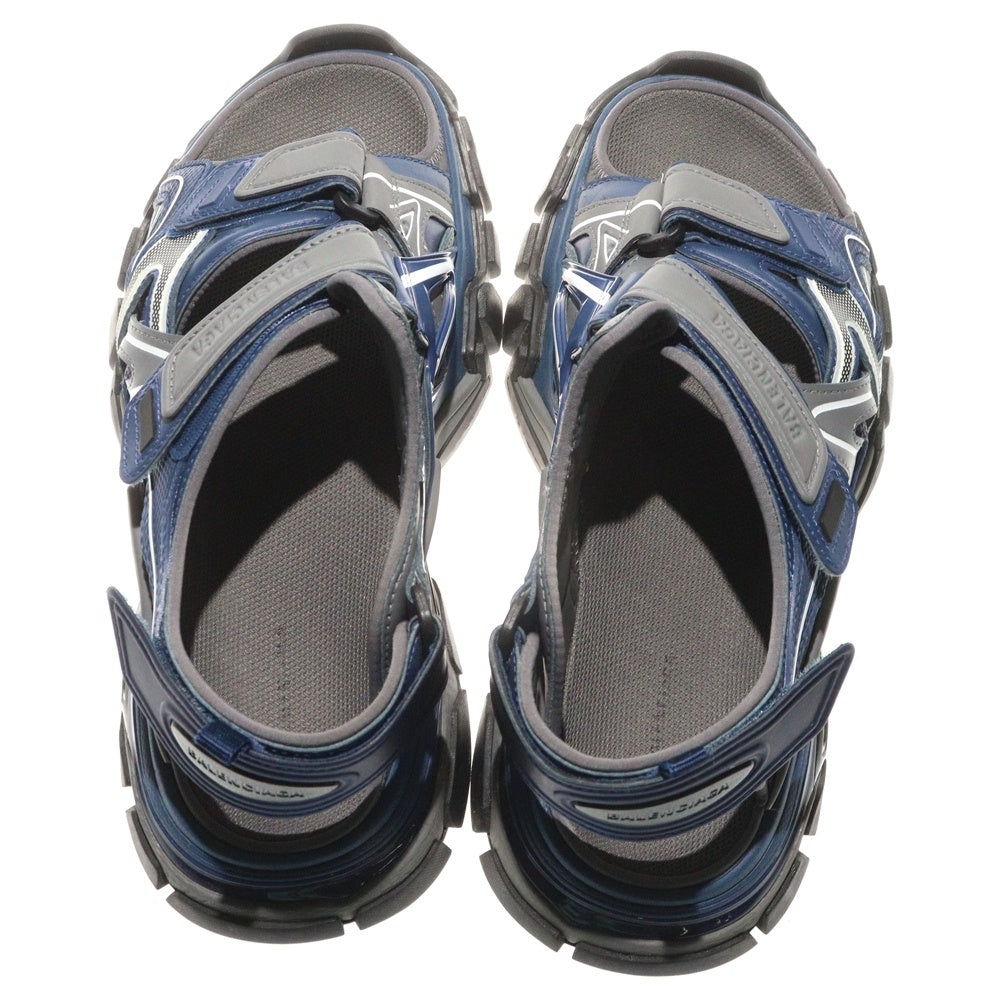 BALENCIAGA(バレンシアガ) Track Sandal トラックサンダル ローカットスニーカー シューズ ネイビー/グレー 61754 W3AR1 1242