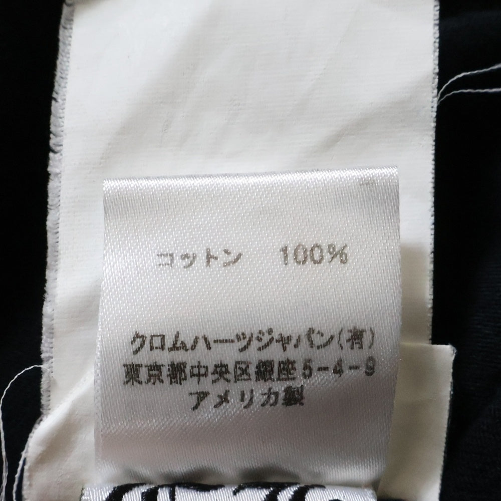 CHROME HEARTS(クロムハーツ) THE HEROES PROJECT プロジェクトヒーロー ホースシュー 半袖Tシャツ カットソー ブラック