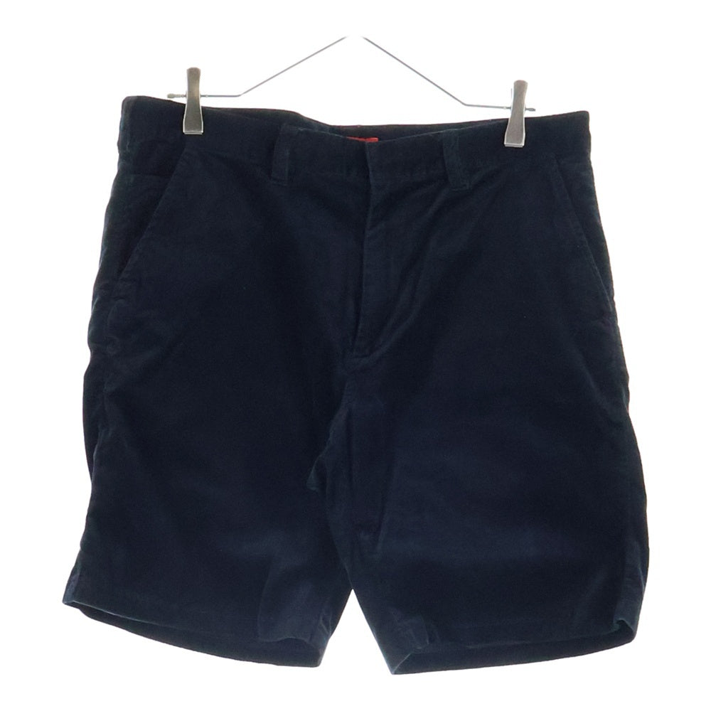SUPREME(シュプリーム) 19SS Velvet Work Short ヴェルヴェット ワークショーツ ハーフパンツ ブラック