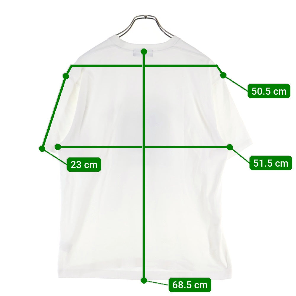 GOD SELECTION XXX(ゴッドセレクショントリプルエックス) ×アベイシングエイプ ベートーヴェン ロゴプリント 半袖Tシャツ カットソー ホワイト