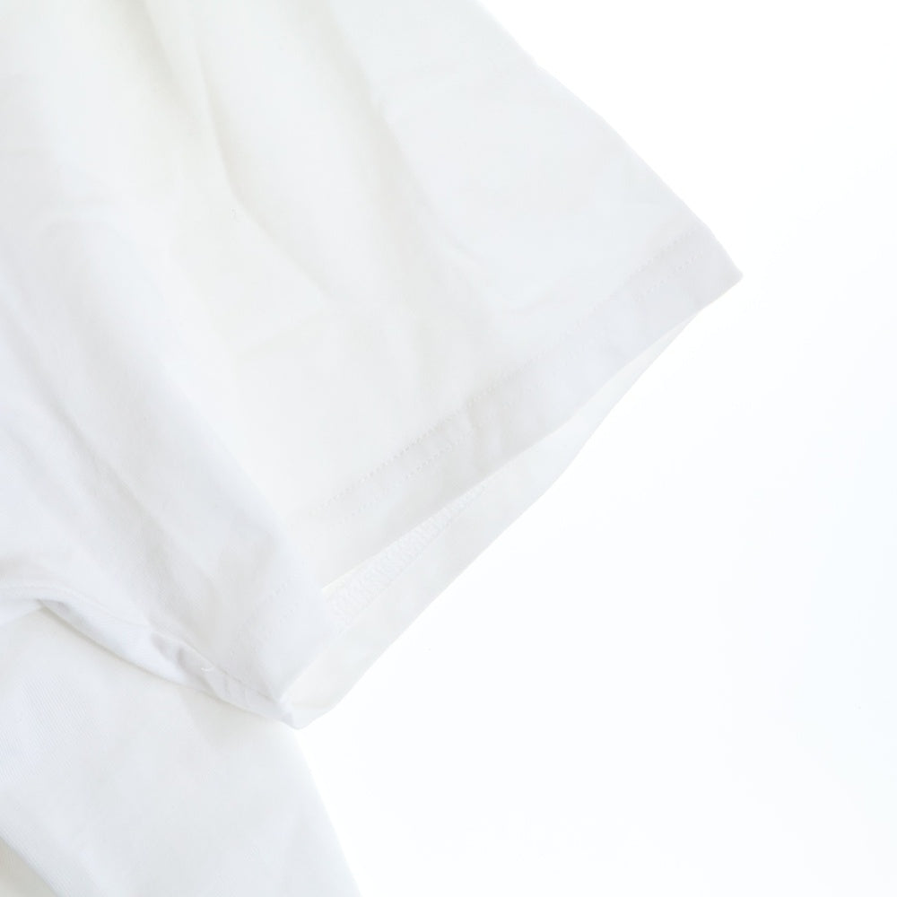 GOD SELECTION XXX(ゴッドセレクショントリプルエックス) ANGEL S/S TEE エンジェル ロゴプリント半袖Tシャツ カットソー ホワイト