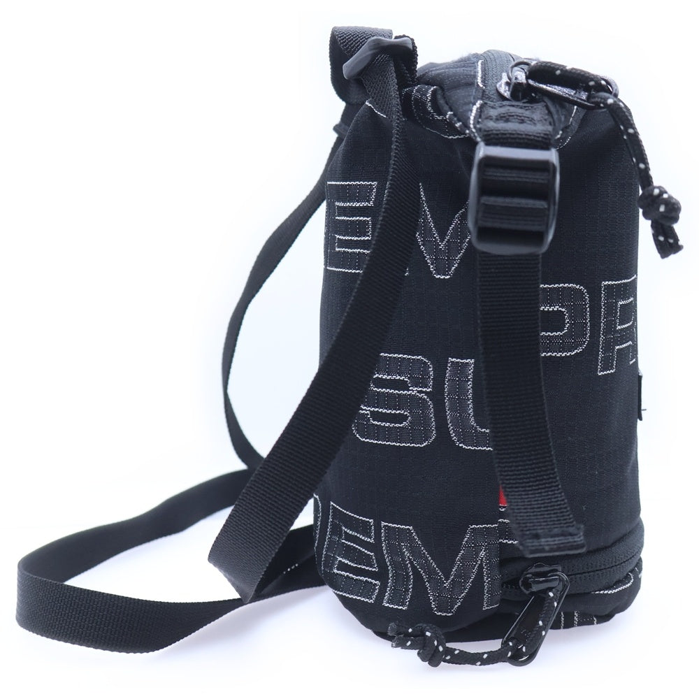 SUPREME(シュプリーム) 21AW NECK POUCH ボックスロゴ ネックポーチ ショルダーバッグ ブラック
