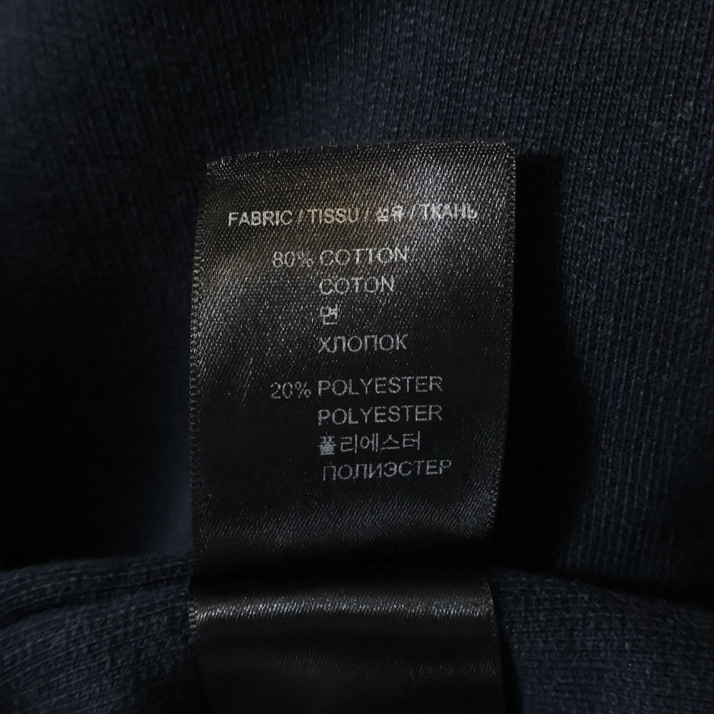 VETEMENTS(ヴェトモン) 23SS ダメージ加工インサイドアウト半袖スウェット トレーナー ブラック UE63TR360B