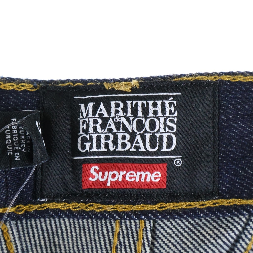 SUPREME(シュプリーム) Marithe + Francois Girbaud X-Seam Baggy Jean × マリテフランソワジルボー バギー デニムパンツ インディゴ