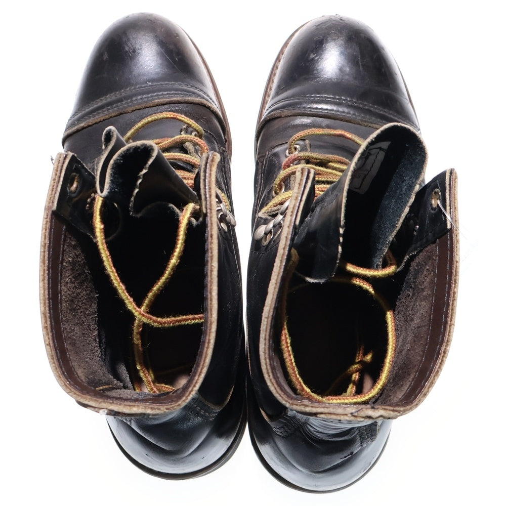 RED WING(レッド ウイング) 90S VINTAGE 90年製 USA製 ANSI Z41 PT83 ハイカット レースアップ ブーツ ブラック