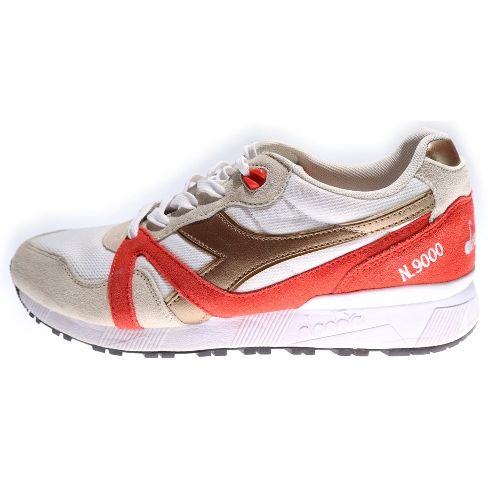 diadora(ディアドラ) N9000 メッシュローカットシューズ レッド/ホワイト US10/28cm