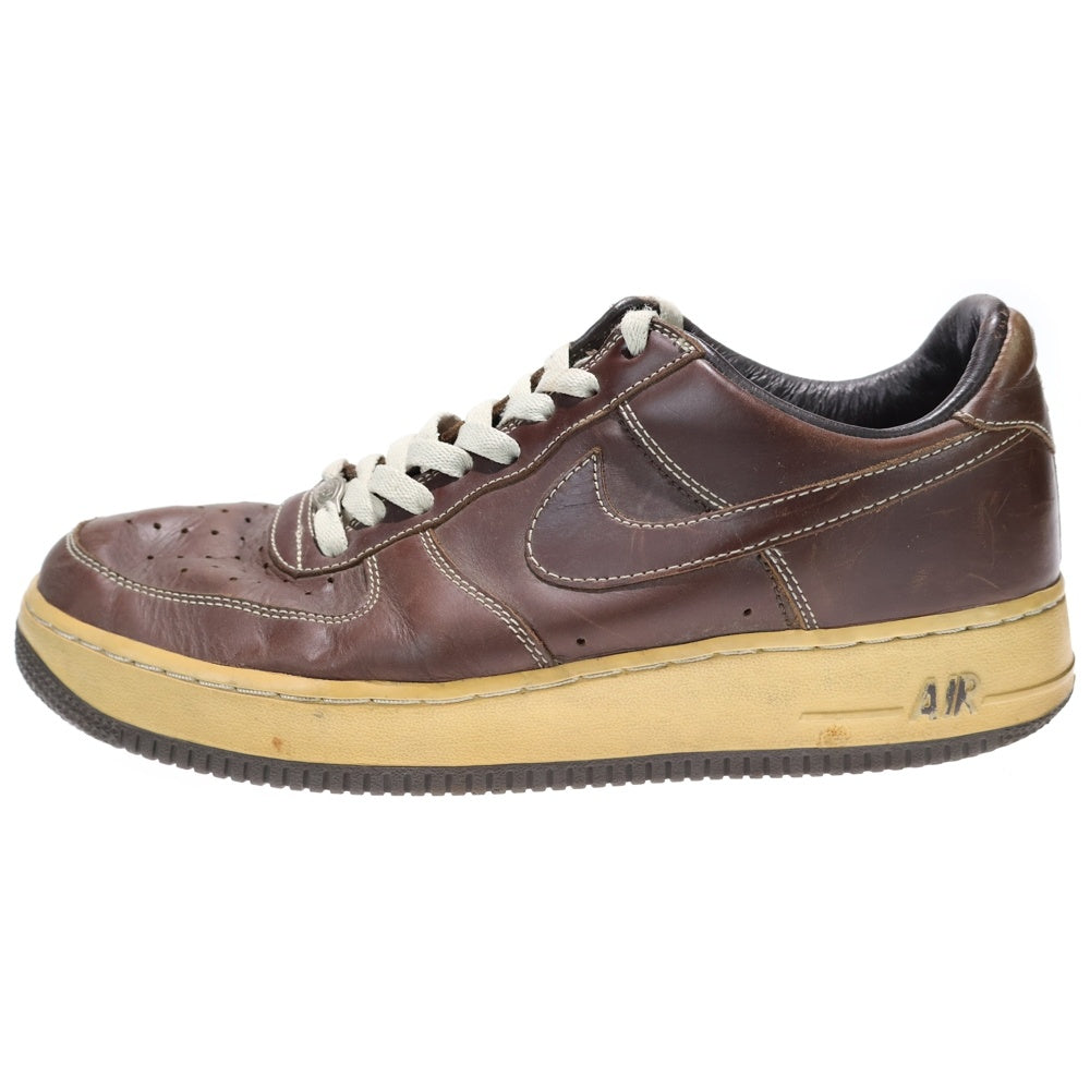 NIKE(ナイキ) 【観賞用2004年製】 AIR FORCE 1 LOW PRM 309096-211 エアフォース 1 プレミアム ローカットスニーカー ブラウン US10/28cm