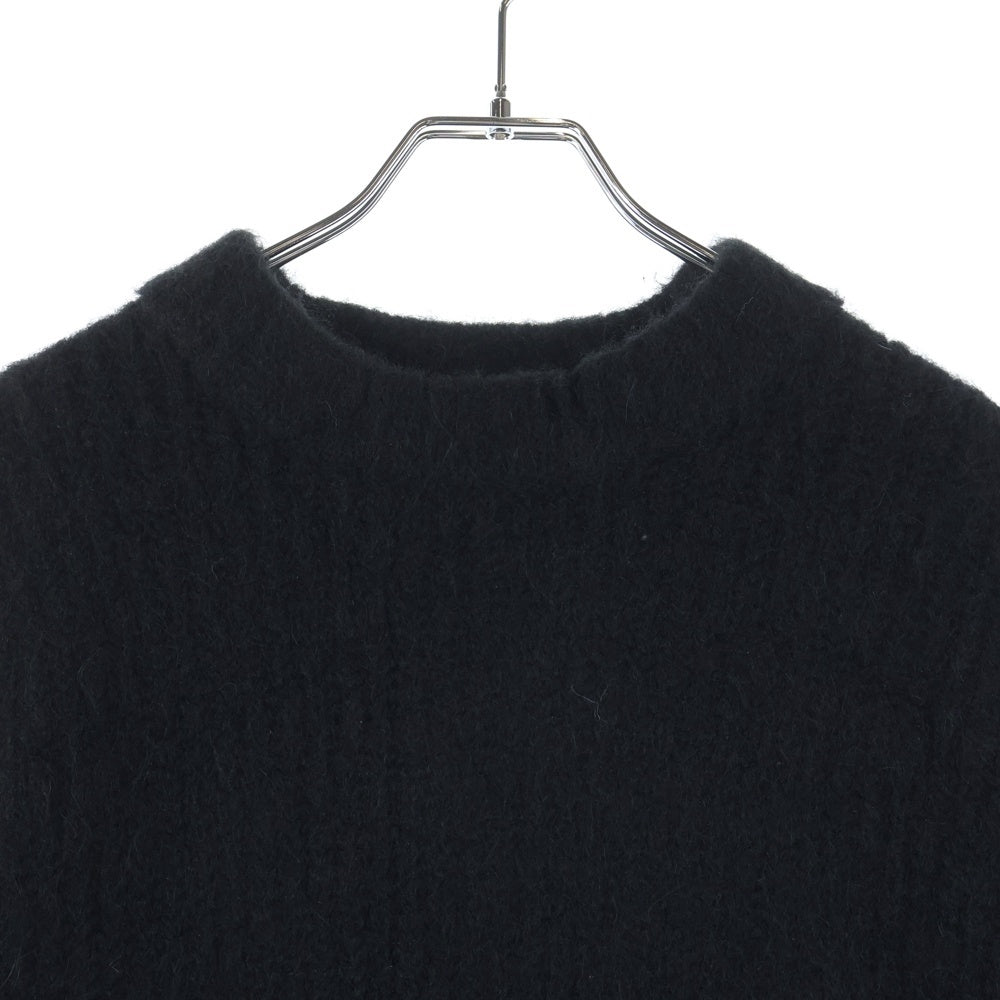 entire studios(エンタイア スタジオ) HEAVY KNIT CREW SWEATER ヘヴィー ニット クールネック セーター ブラック ES2562