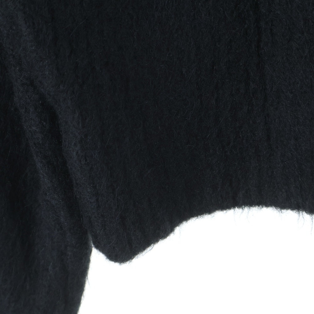 entire studios(エンタイア スタジオ) HEAVY KNIT CREW SWEATER ヘヴィー ニット クールネック セーター ブラック ES2562