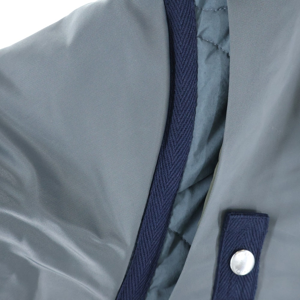 Sacai(サカイ) 22AW Nylon Twill Mix Blouson ナイロンツイル ブルゾン 再構築ジャケット カーキ 22-02824M