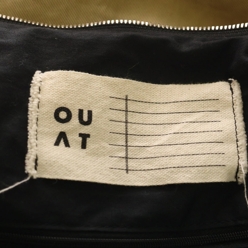 OUAT(オーユーエーティー) OFFICE BAG オフィス ギャザーショルダーバッグ ベージュ