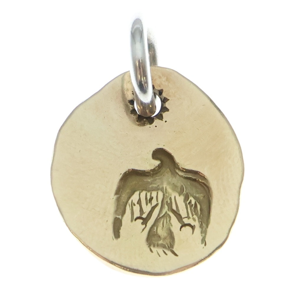 goro's(ゴローズ) 【現行】全金in太陽メタル大 ペンダントトップ ゴールド