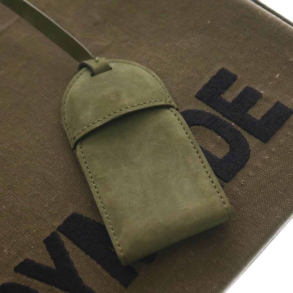 READY MADE(レディメイド) SHOPPING BAG 35 ショッピングバッグ ヴィンテージコットン ハンドバッグ トートバッグ カーキ