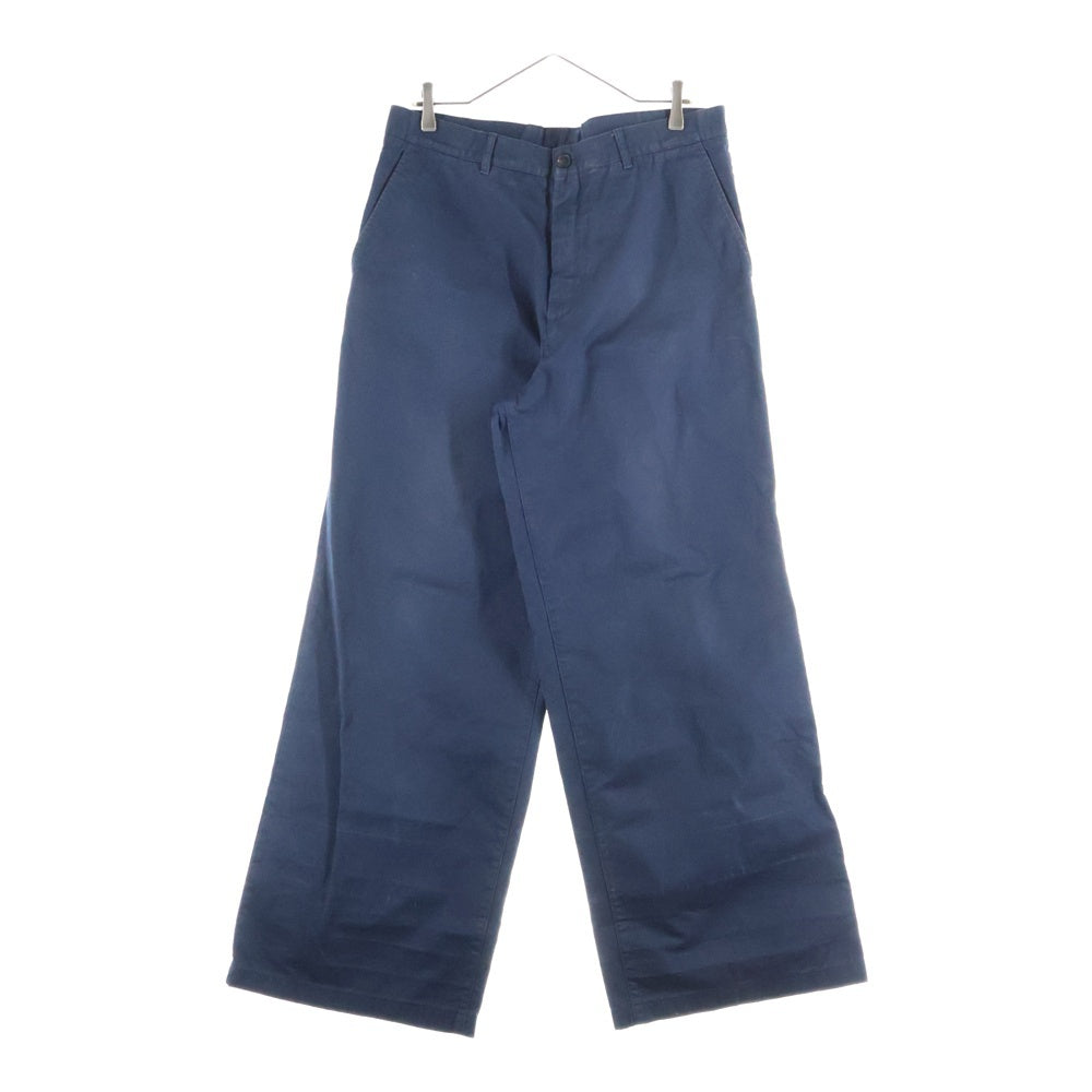 BALENCIAGA(バレンシアガ) 19SS バギートラウザーロングパンツ チノパン ネイビー 556700 TDP06
