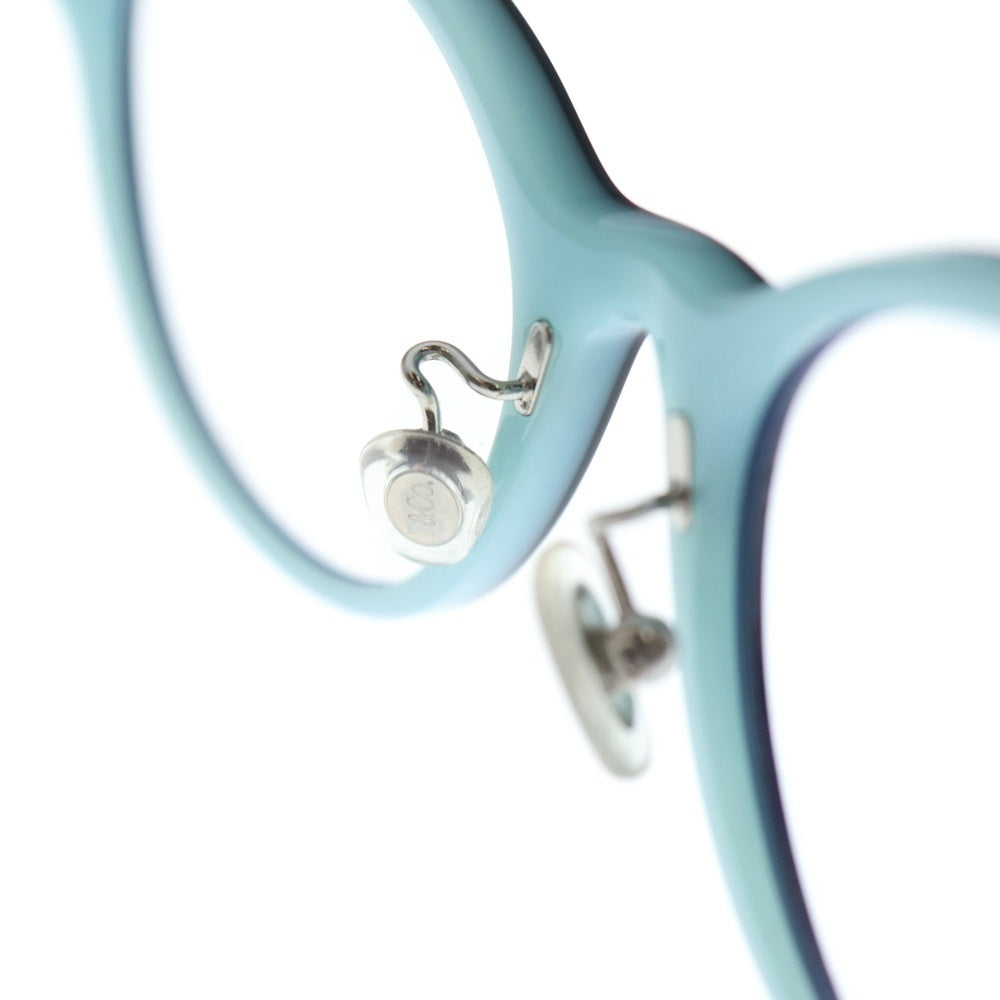 TIFFANY & Co.(ティファニー) Tデザイン シェル ラウンド サングラス メガネ アイウェア ブラック/ブルー TF2218-D レディース