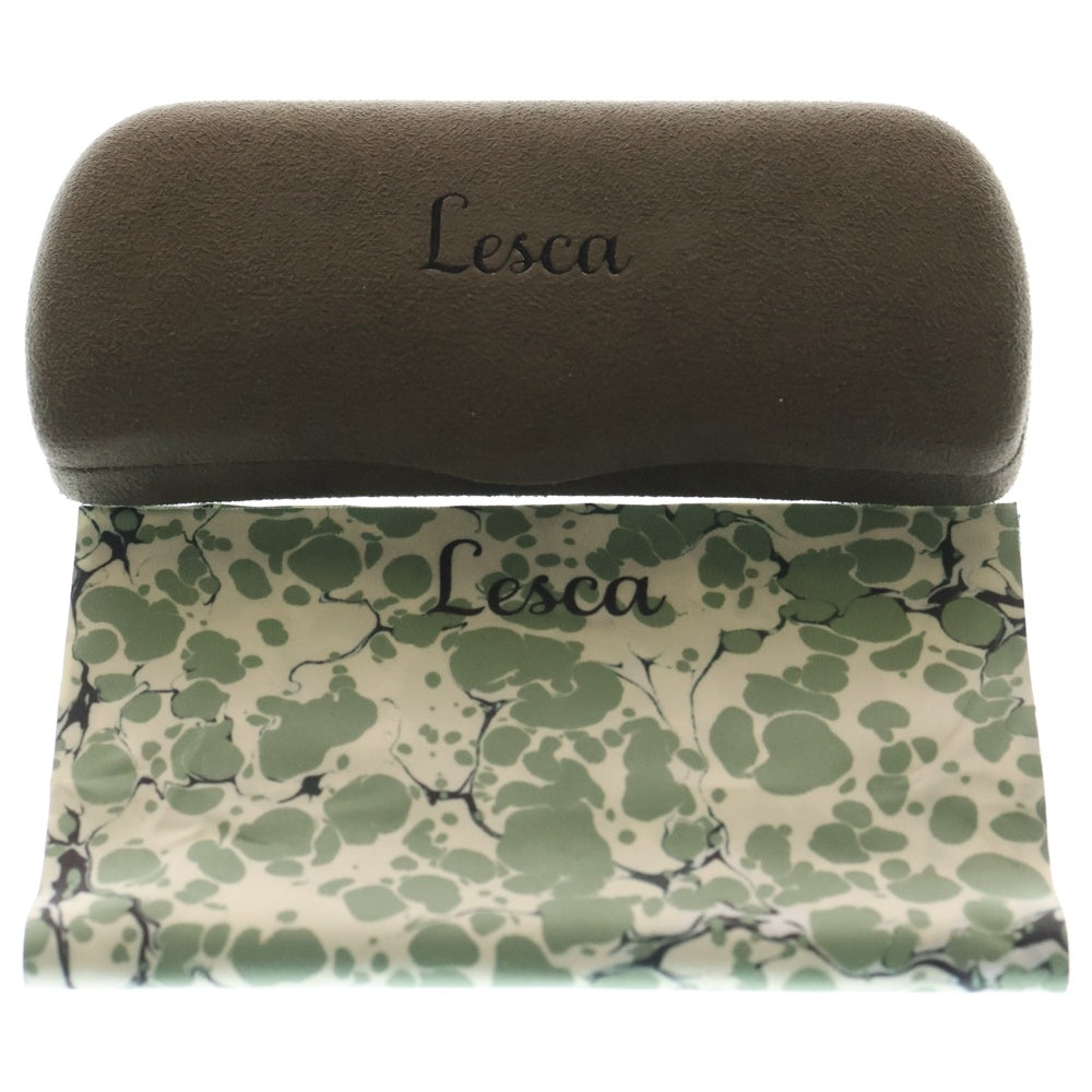 Lesca Lunetier(レスカ) Mod.G.Burt Col 100 ウェリントン サングラス メガネ アイウェア ブラック レディース