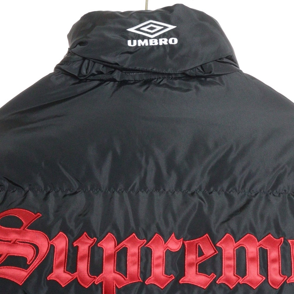 SUPREME(シュプリーム) 25AW × Umbro Down Puffer Jacket アンブロ ダウン パファージャケット ブラック
