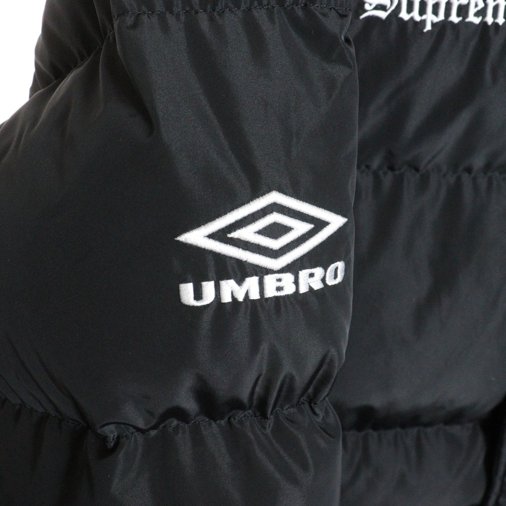 SUPREME(シュプリーム) 25AW × Umbro Down Puffer Jacket アンブロ ダウン パファージャケット ブラック