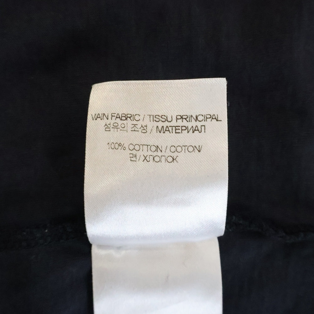 VTMNTS(ブイティーエムエヌティーエス) 22SS BACK TO THE FUTURE JERSEY HOODIE バックトゥザフューチャープリントプルオーバーパーカー VL12TR400B ブラック