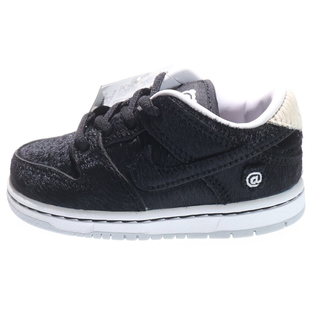 NIKE(ナイキ) ×Medicom Toy TD Dunk Low Pro QS BE@RBRICK DC1629-001 メディコムトイ ダンク ローカットスニーカー ベアブリック ブラック US7C/13cm